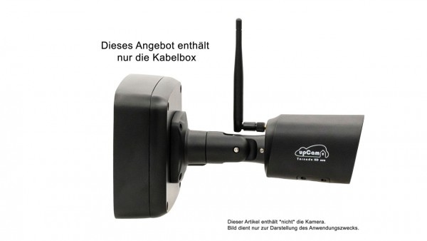 upCam Tornado HD neo Kabelbox Kit A-Ware (schwarz)