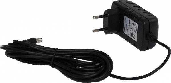 Power supply 3 Meters 12 Volts 2 Amper (black)