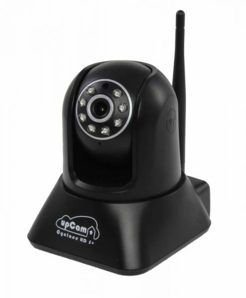 .upCam Cyclone HD S+ (schwarz) all-in-one Überwachungskamera