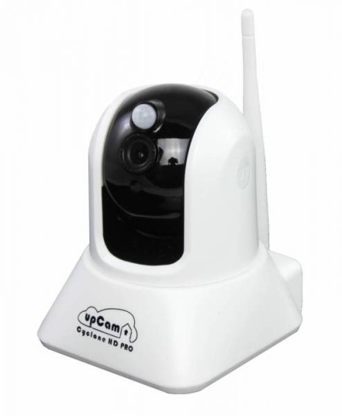 .upCam Cyclone HD PRO (weiß) all-in-one Überwachungskamera